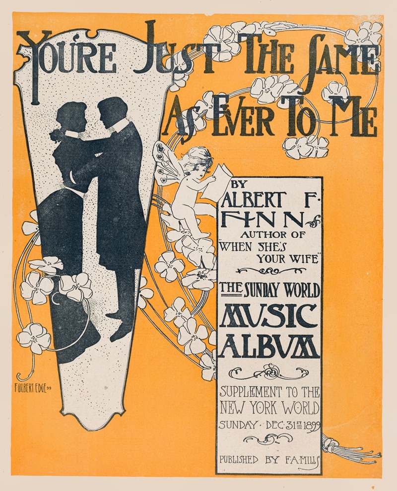 You're just the same as ever to me by Аноним, 1899 — digital art print download