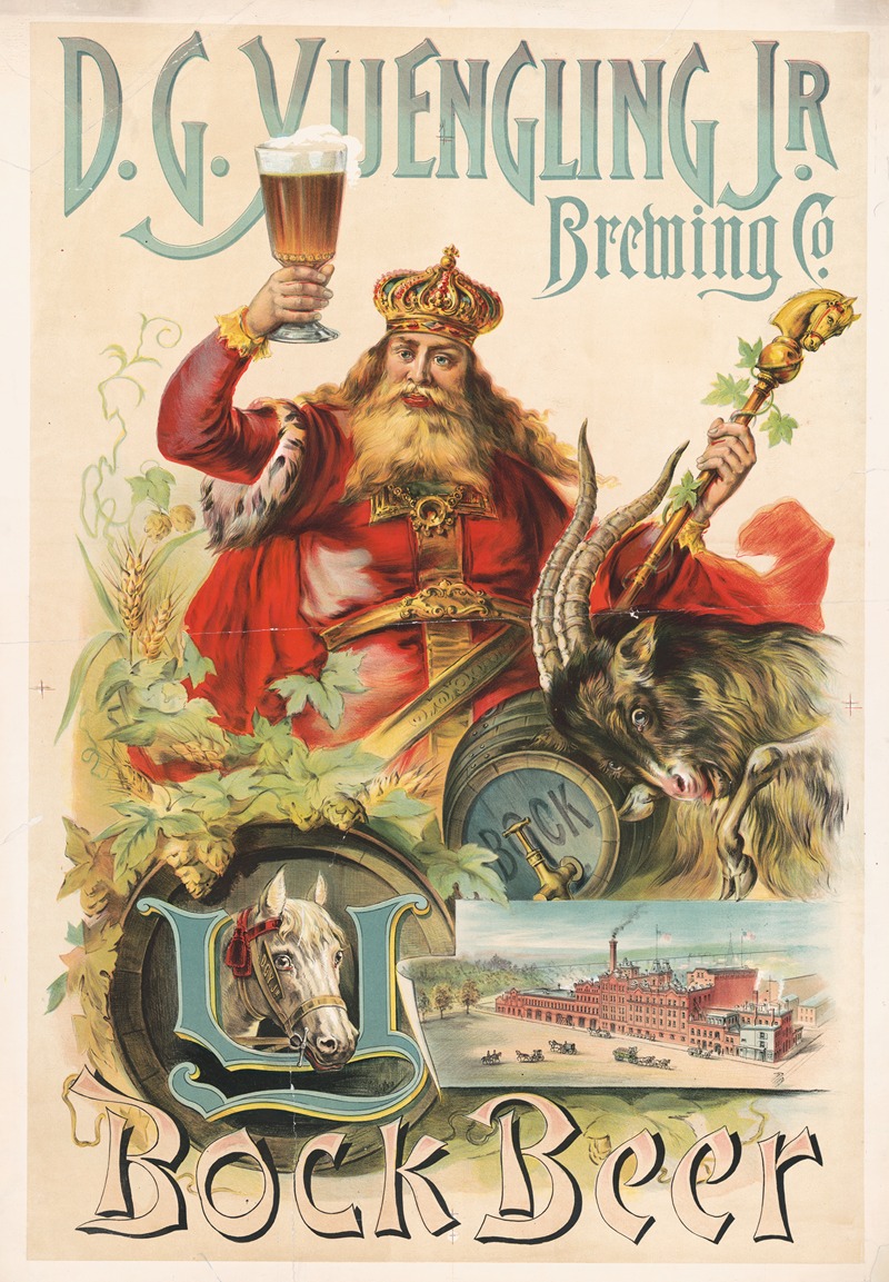 D.G. Yuengling Jr. Brewing Co., bock beer — Louis Deutz