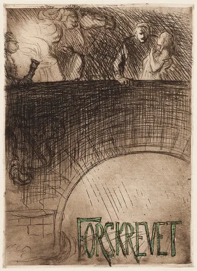 Forskrevet by Магнус Энккель, 1901 — digital art print download