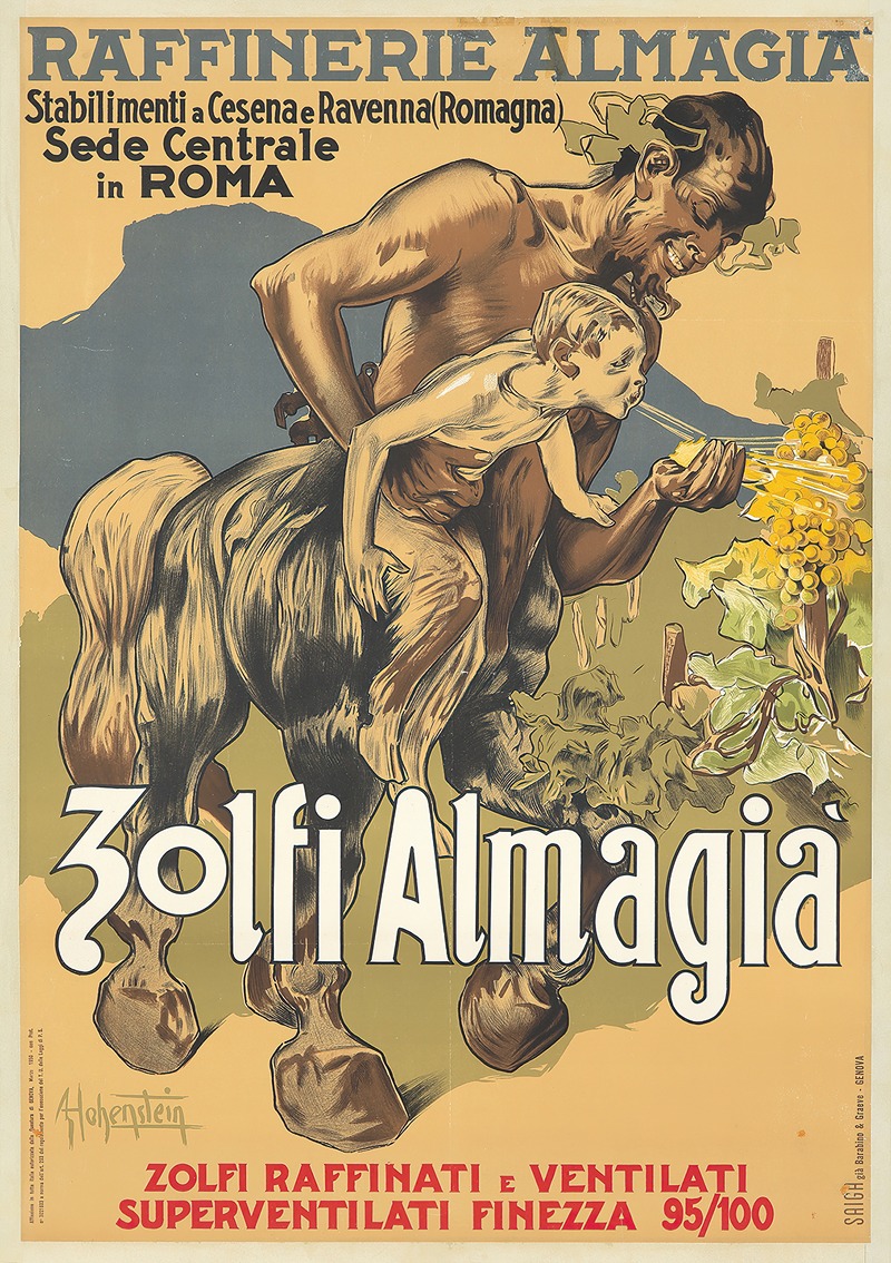 Zolfi Almagia by Adolfo Hohenstein — digital art print download