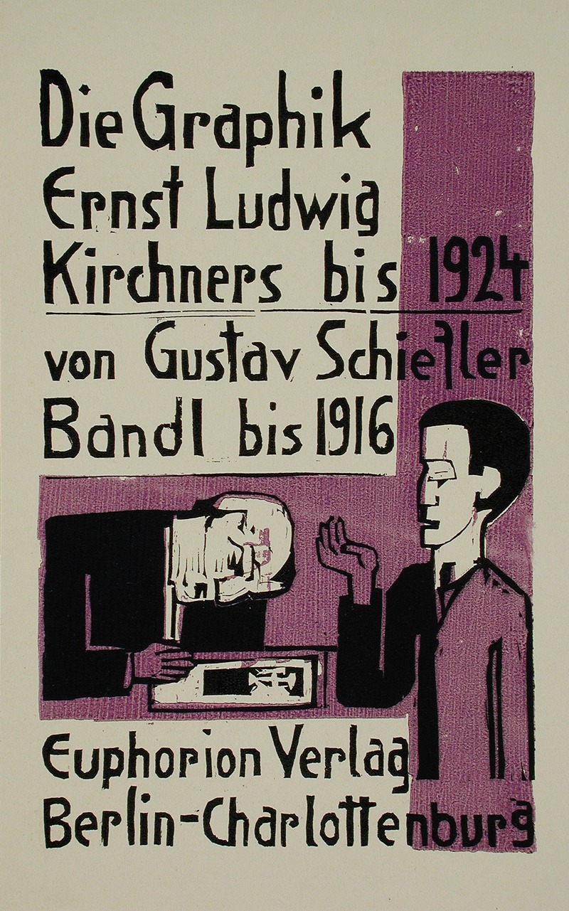 Die Graphik Ernst Ludwig Kirchner bis 1924 — Ernst Ludwig Kirchner