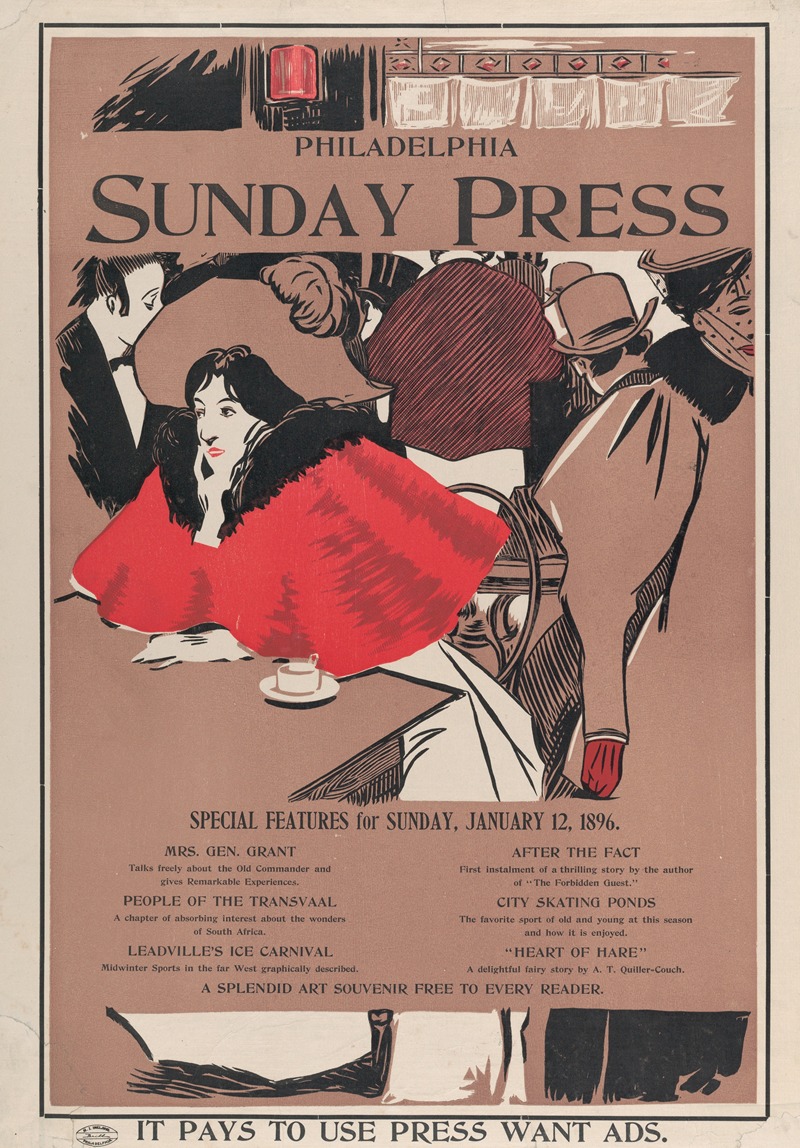 Philadelphia Sunday Press; January 12th — George Reiter Brill