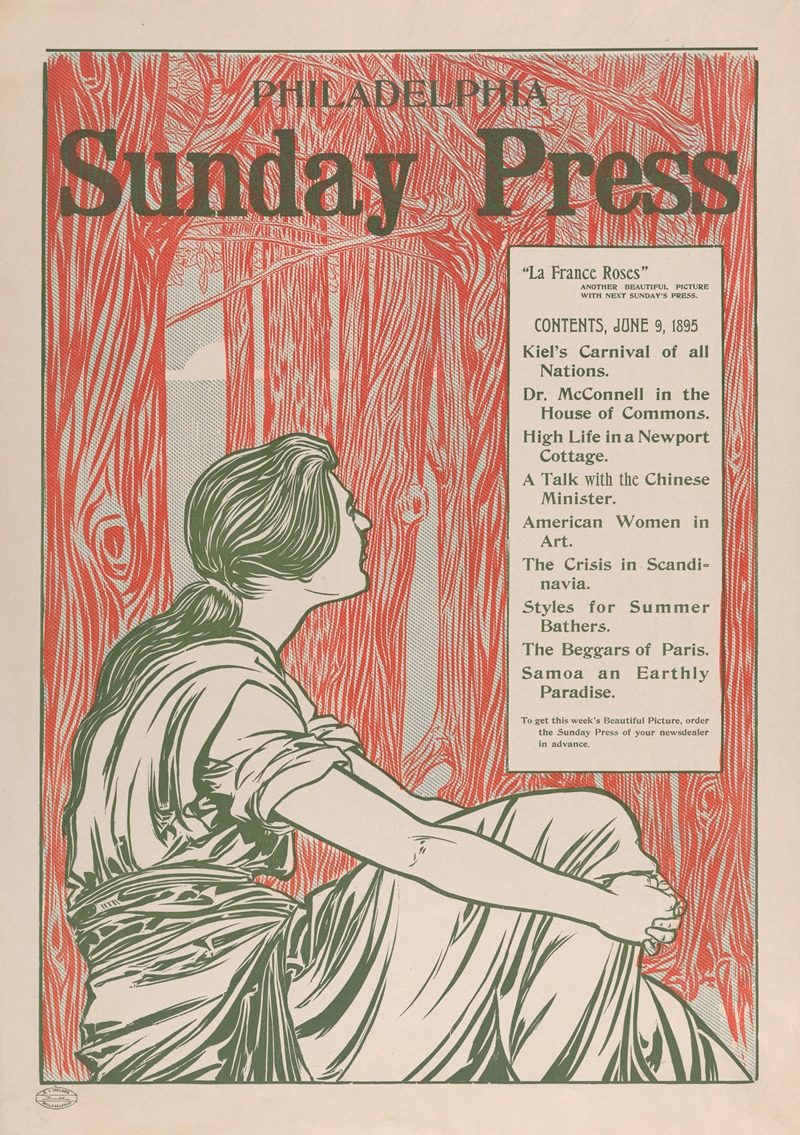 Philadelphia Sunday Press; June 9 — George Reiter Brill