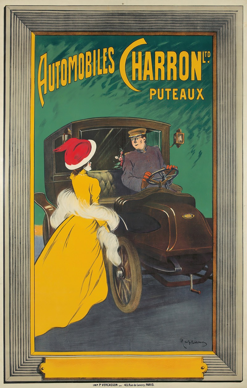 Automobiles Charron Ltd. by Леонетто Каппьелло — digital art print download