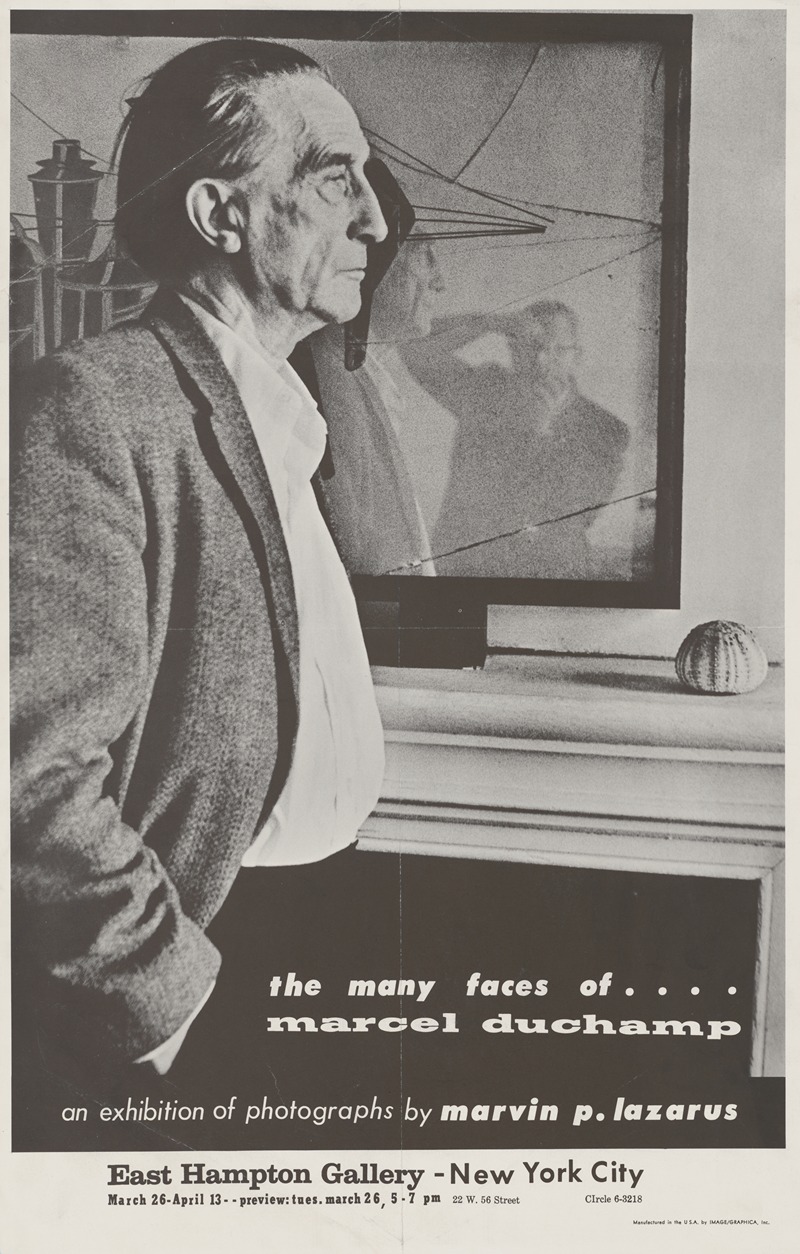 The many faces of Marcel Duchamp — Аноним