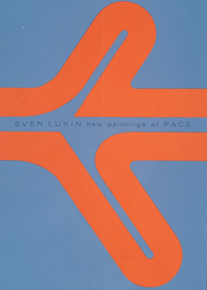 Sven Lukin, new paintings at Pace by Sven Lukin, 1964 — digital art print download