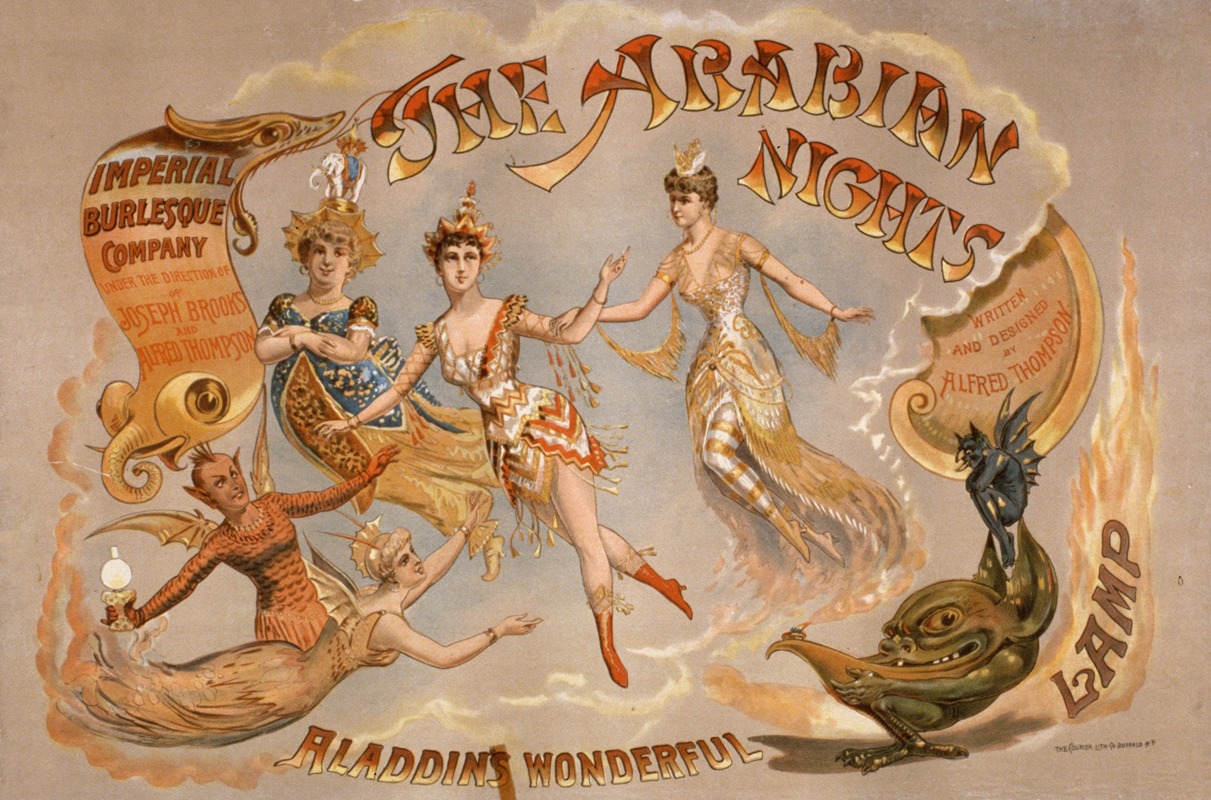 Arabian nights by Anonymous, 1888 — digital art print download