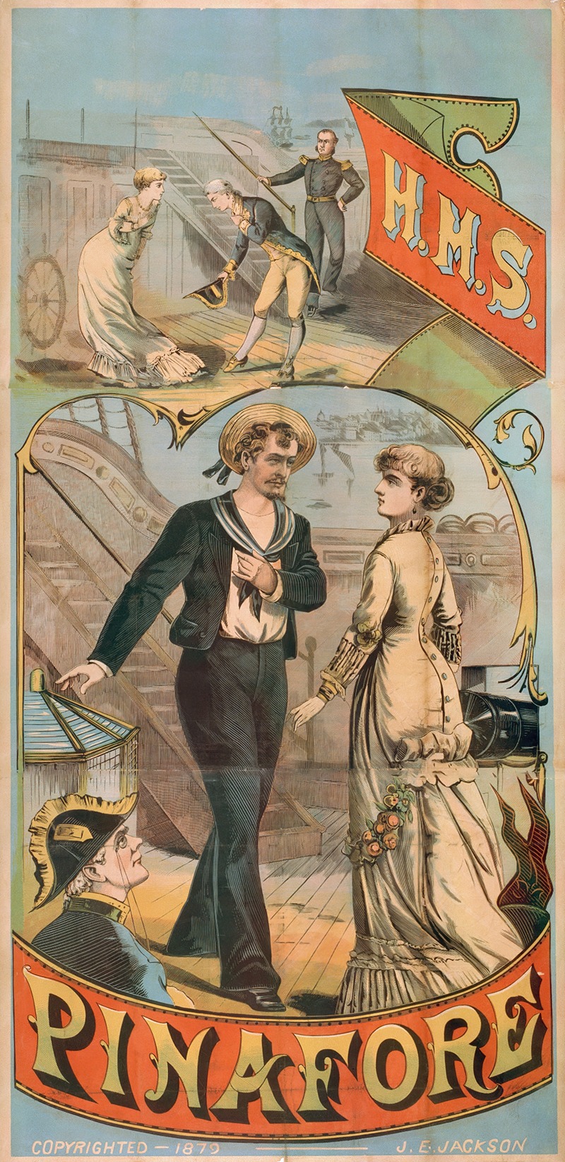 H.M.S. Pinafore by Аноним, 1879 — digital art print download
