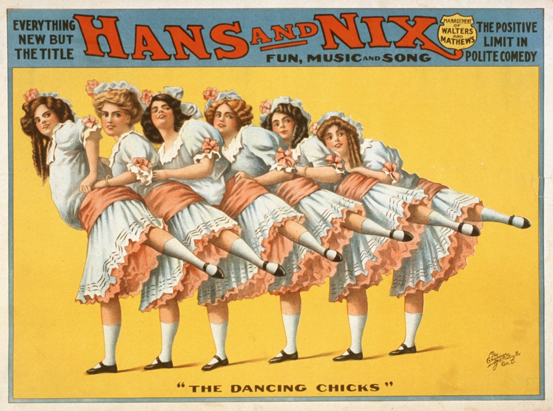 Hans and Nix by Anonymous, 1899 — digital art print download