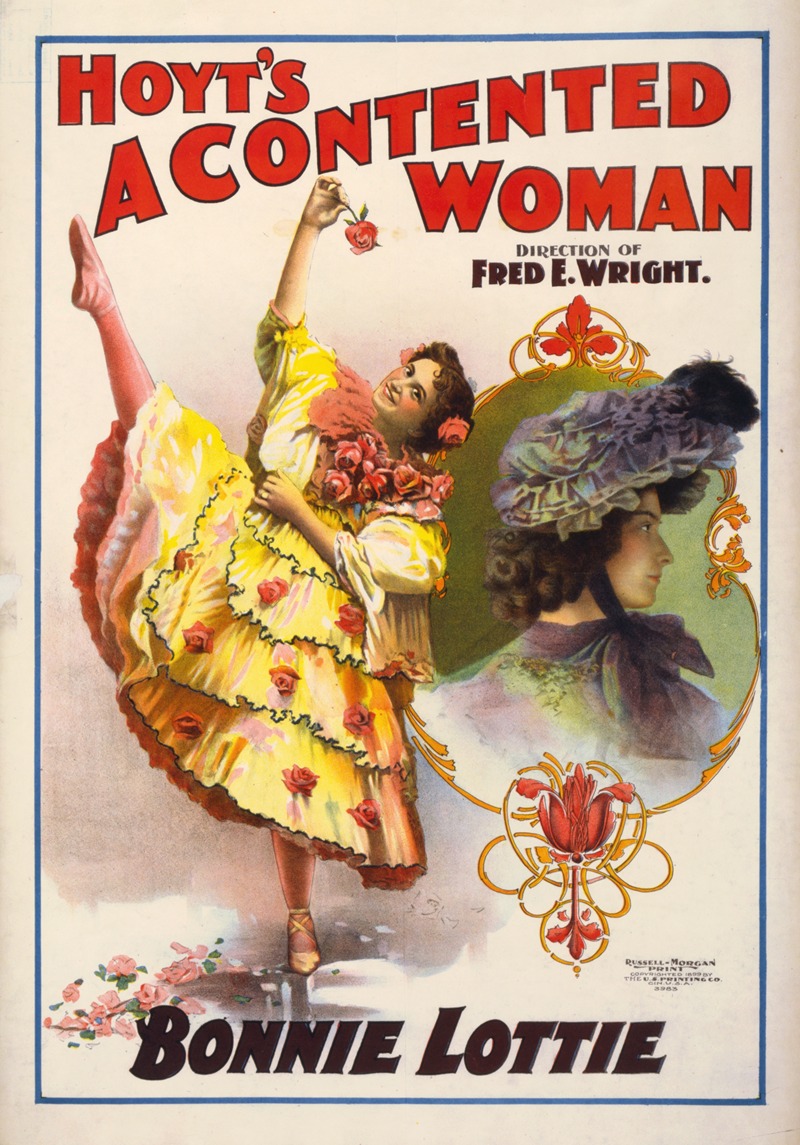 Hoyt's A contented woman — Anonymous