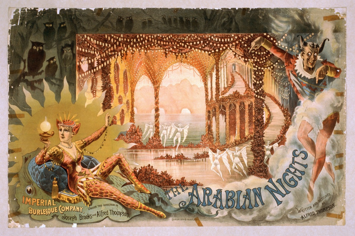 The Arabian nights by Аноним, 1888 — digital art print download