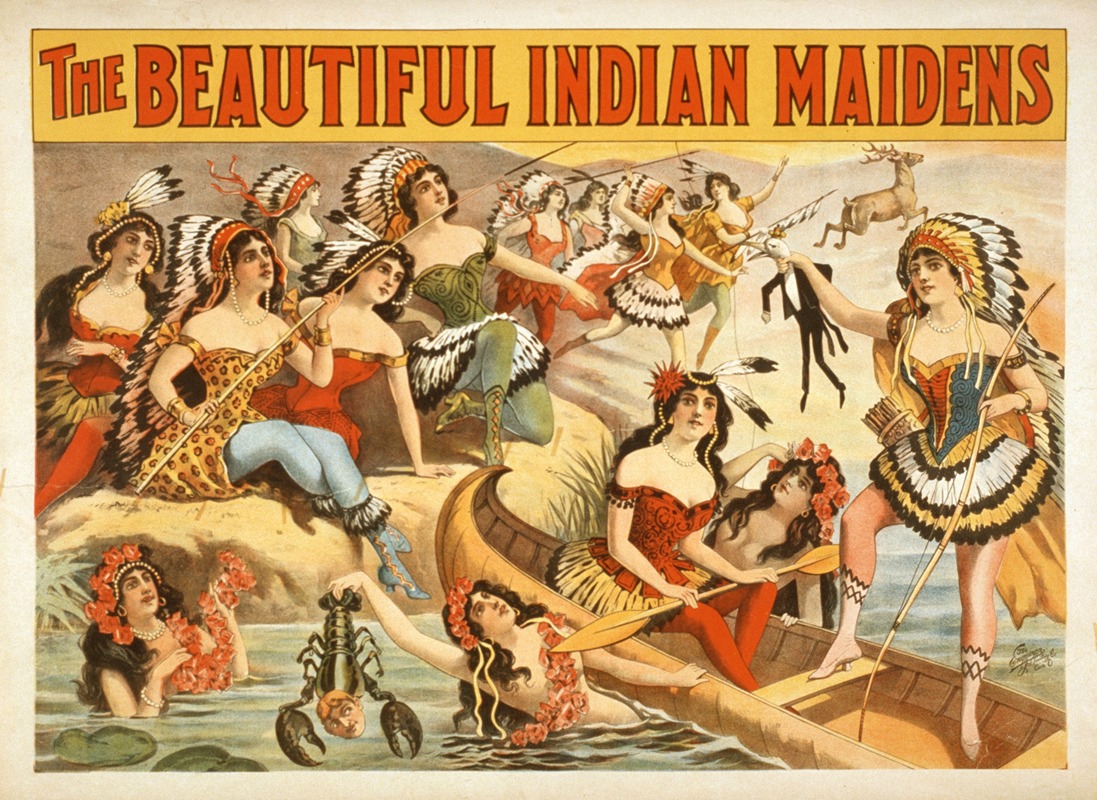 The beautiful Indian maidens — Аноним