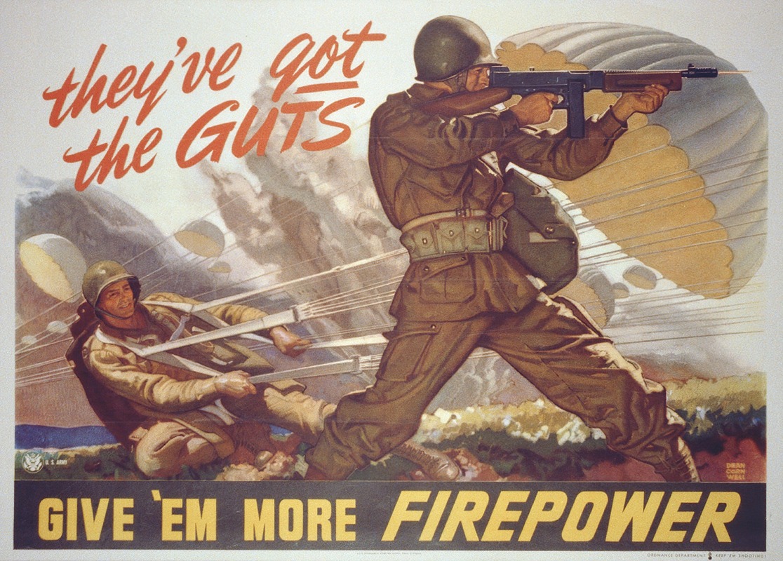 They've got the guts – Give 'em more firepower — Anonymous