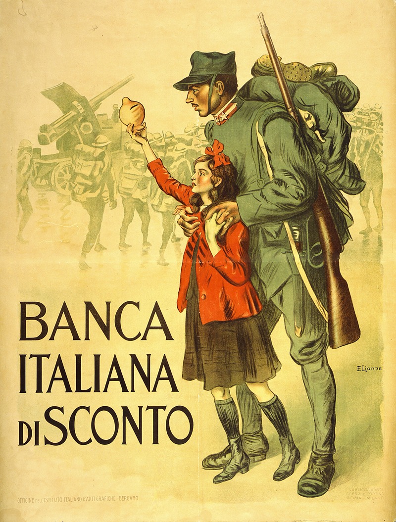 Banca Italiana di Sconto — Enrico della Lionne