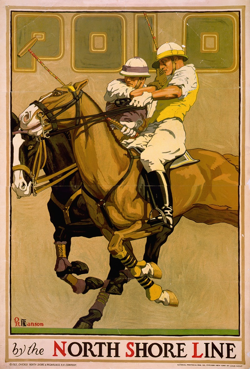 Polo, by the North Shore Line — Oscar Rabe Hanson