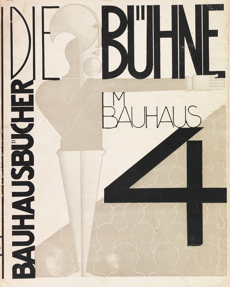 Die Bühne im Bauhaus by Оскар Шлеммер, 1925 — digital art print download
