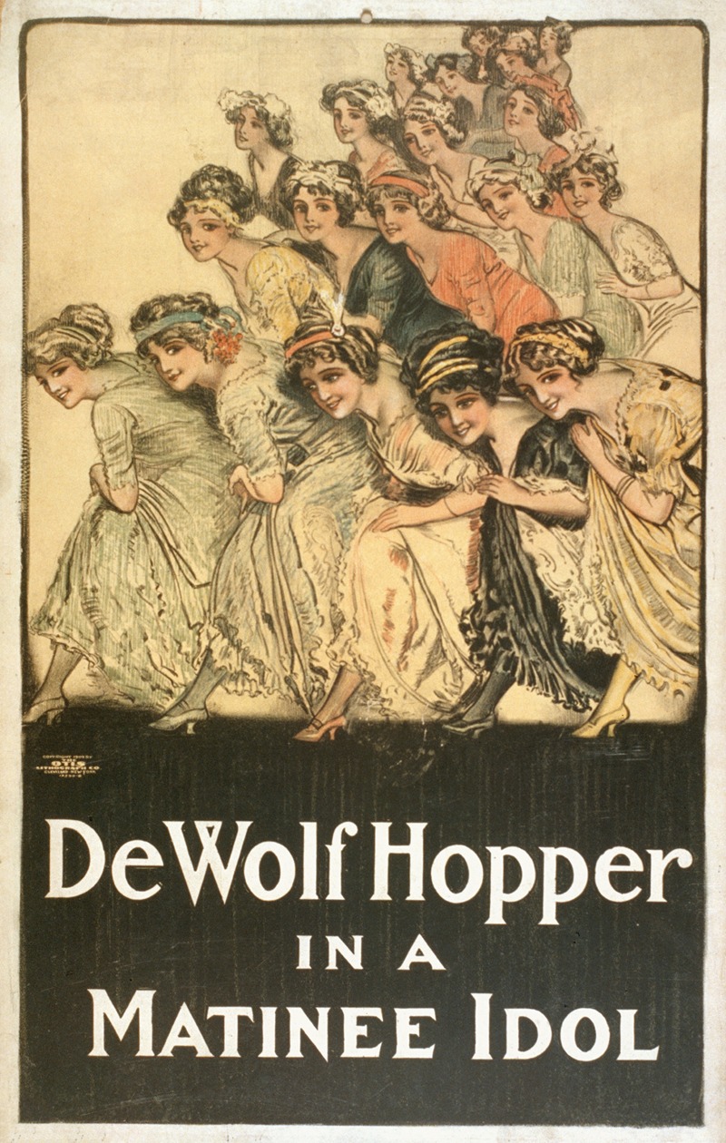 De Wolf Hopper in A matinee idol by The Otis Lithograph Co., c1909 — digital art print download