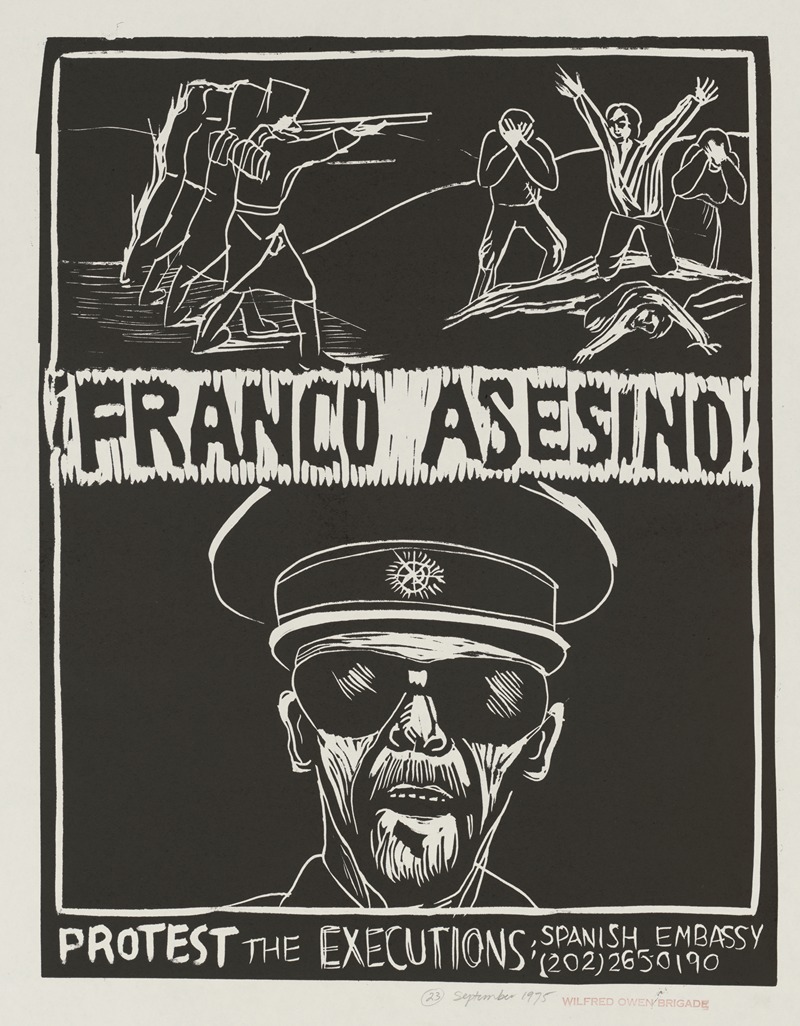 Franco Asesino! by Rachael Romero, 1975 — digital art print download