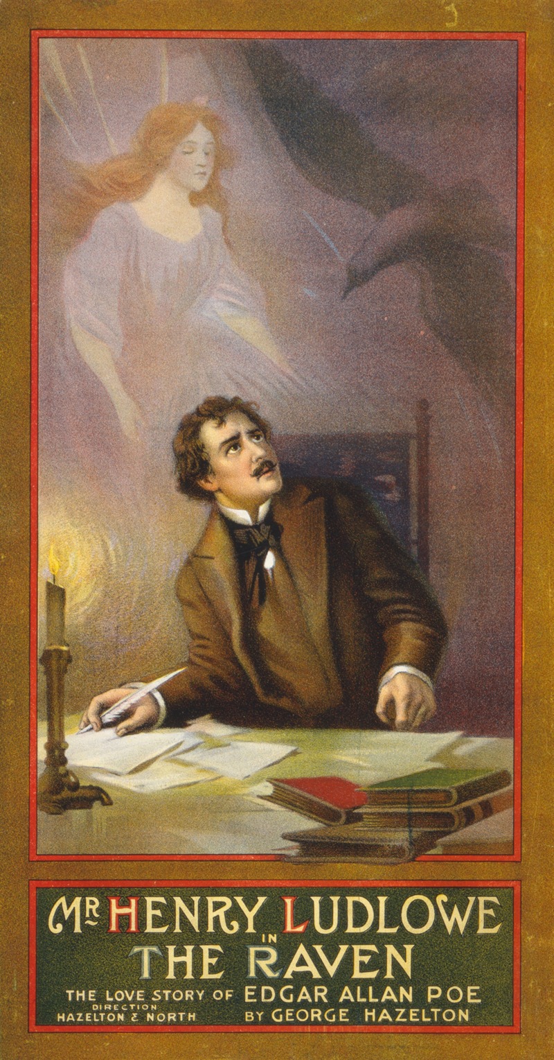 Mr. Henry Ludlowe in The raven — Strobridge & Co. Lith.