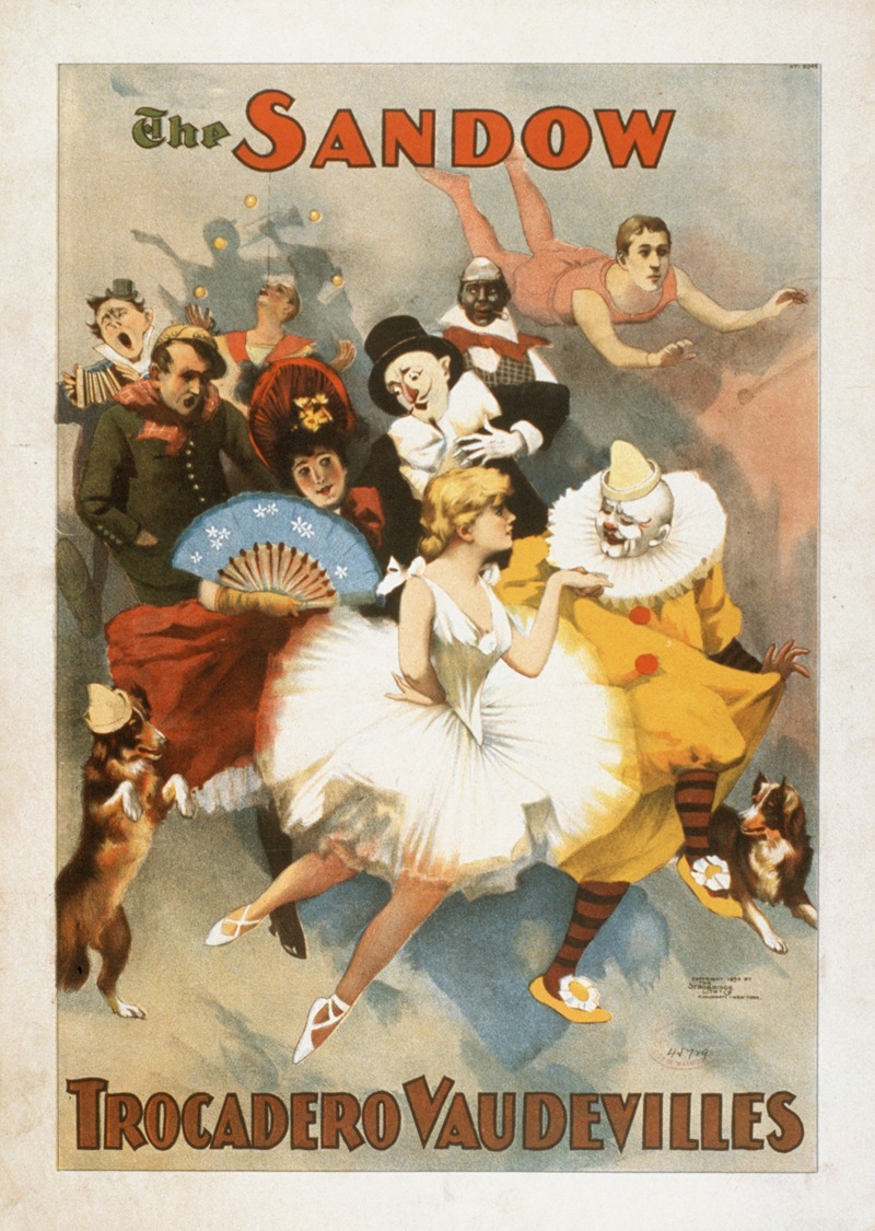 The Sandow Trocadero Vaudevilles — Стробридж и Ко. Лит.