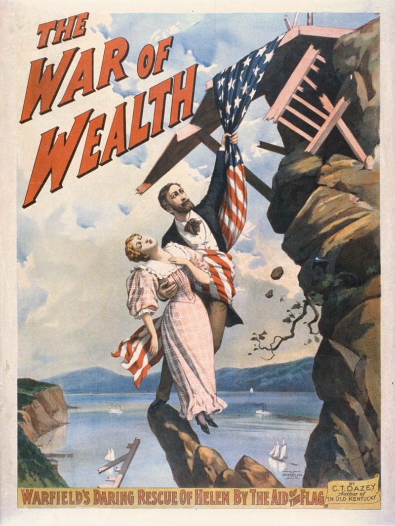 The war of wealth by Стробридж и Ко. Лит., 1895 — digital art print download