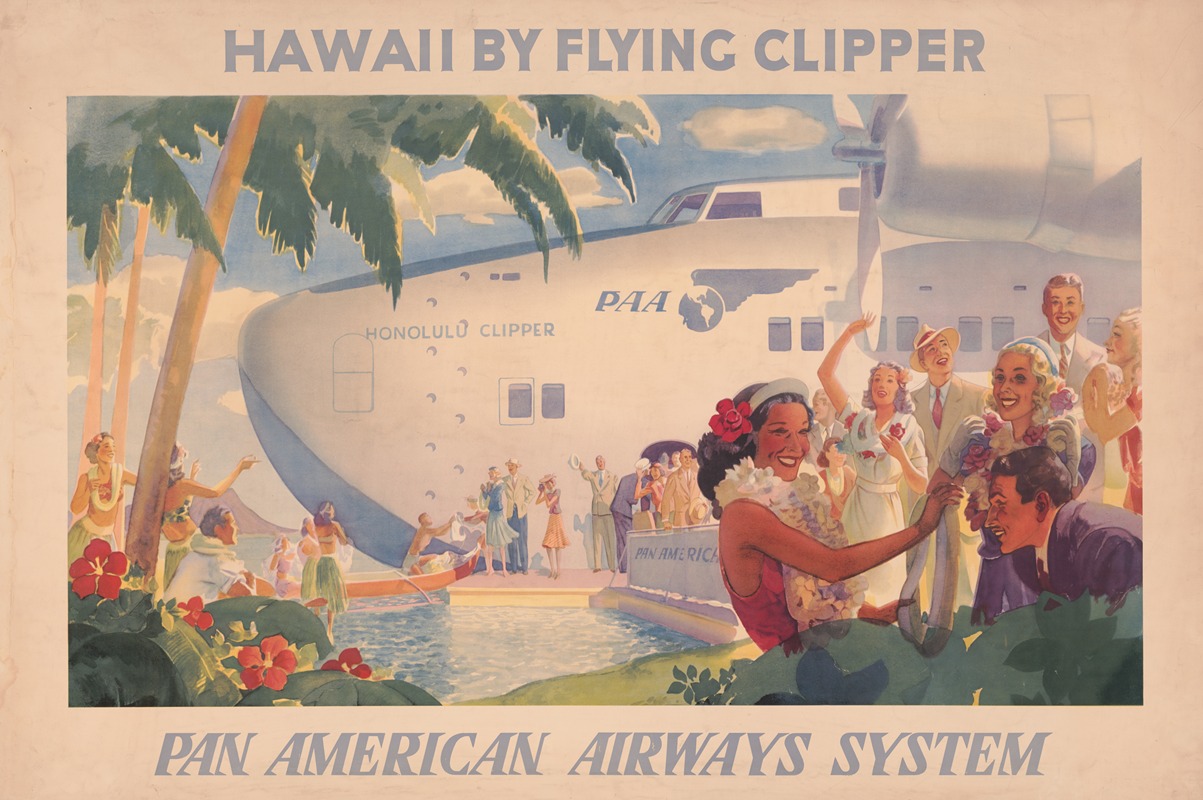 Hawaii by flying clipper–Pan American Airways System — Anonymous