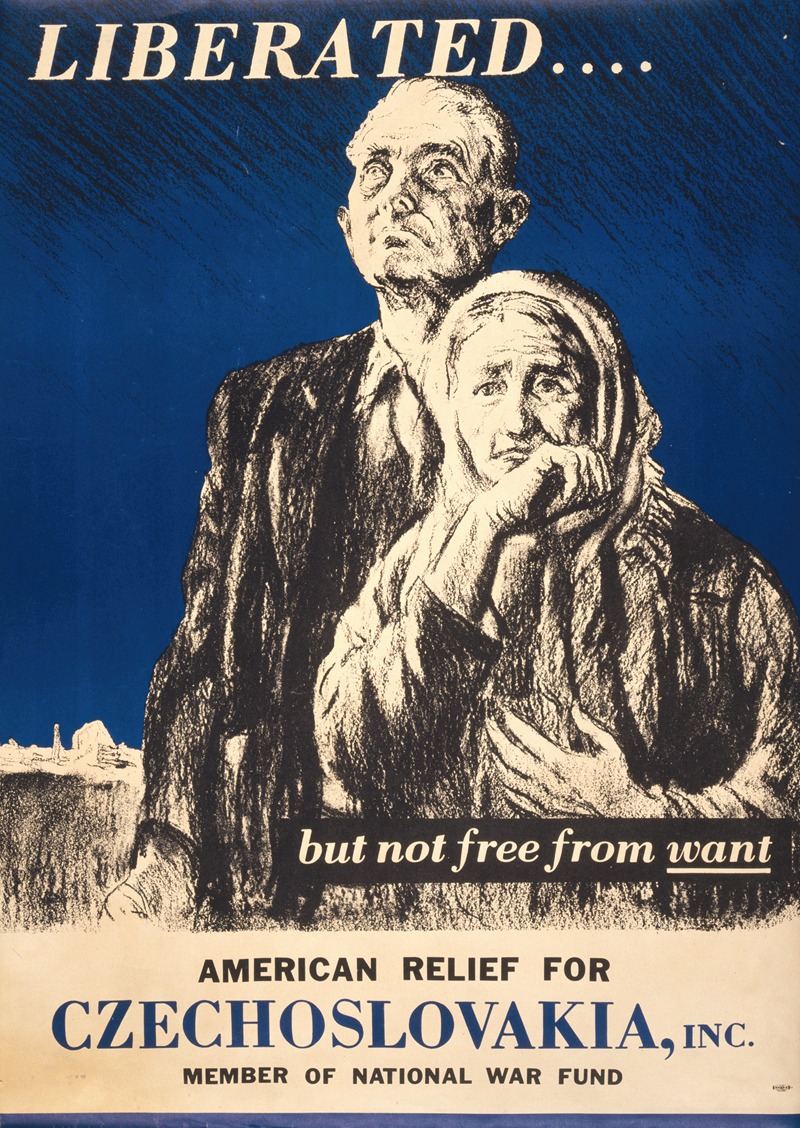 Liberated but not free from want — Anonymous