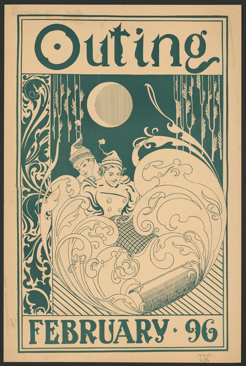 Outing for February '96 by Аноним, 1896 — digital art print download