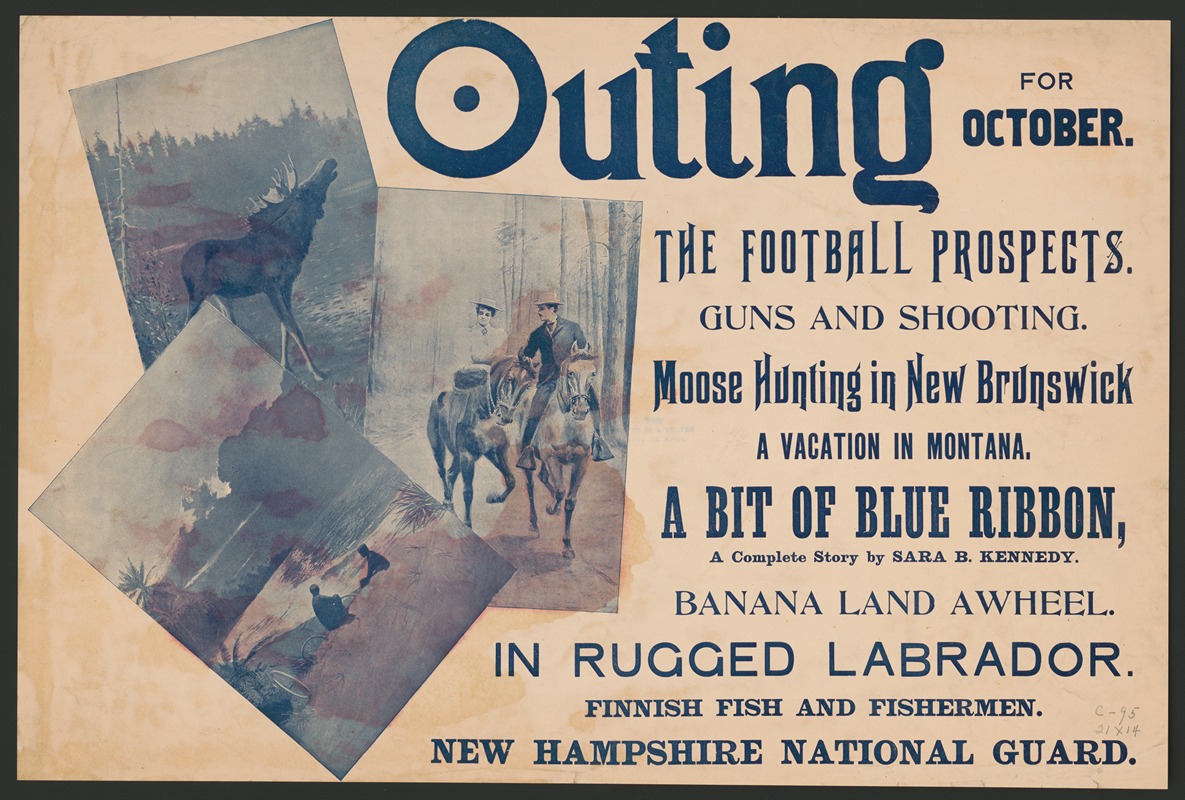 Outing for October. The football prospects — Anonymous