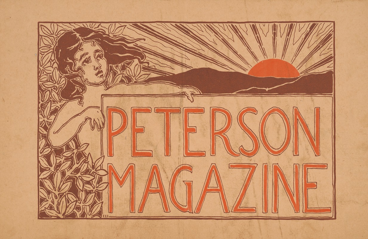 Peterson magazine by Аноним, 1890 — digital art print download