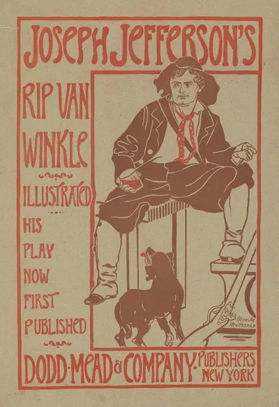 Joseph Jefferson's Rip Van Winkle by Blanche McManus, 1895 — digital art print download