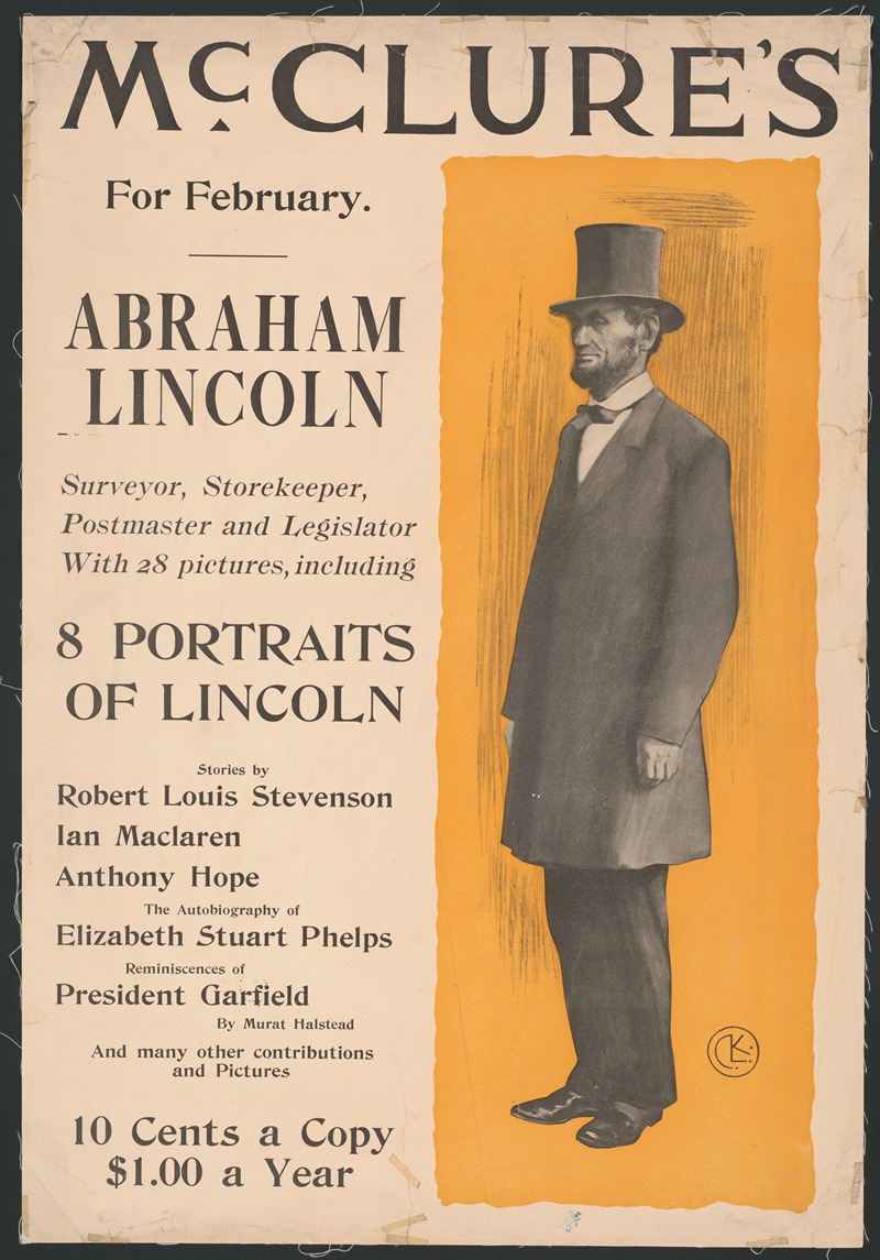 McClure's for February, Abraham Lincoln — Corwin Knapp Linson