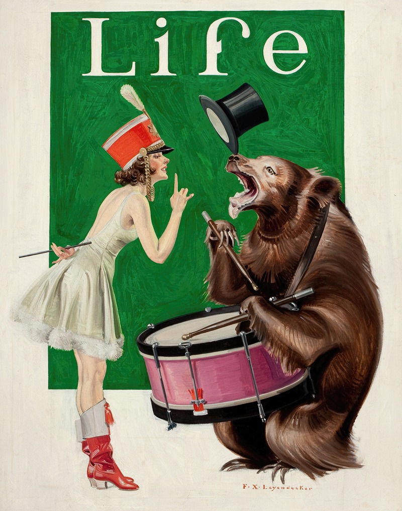 The Balance of Power — Frank Xavier Leyendecker