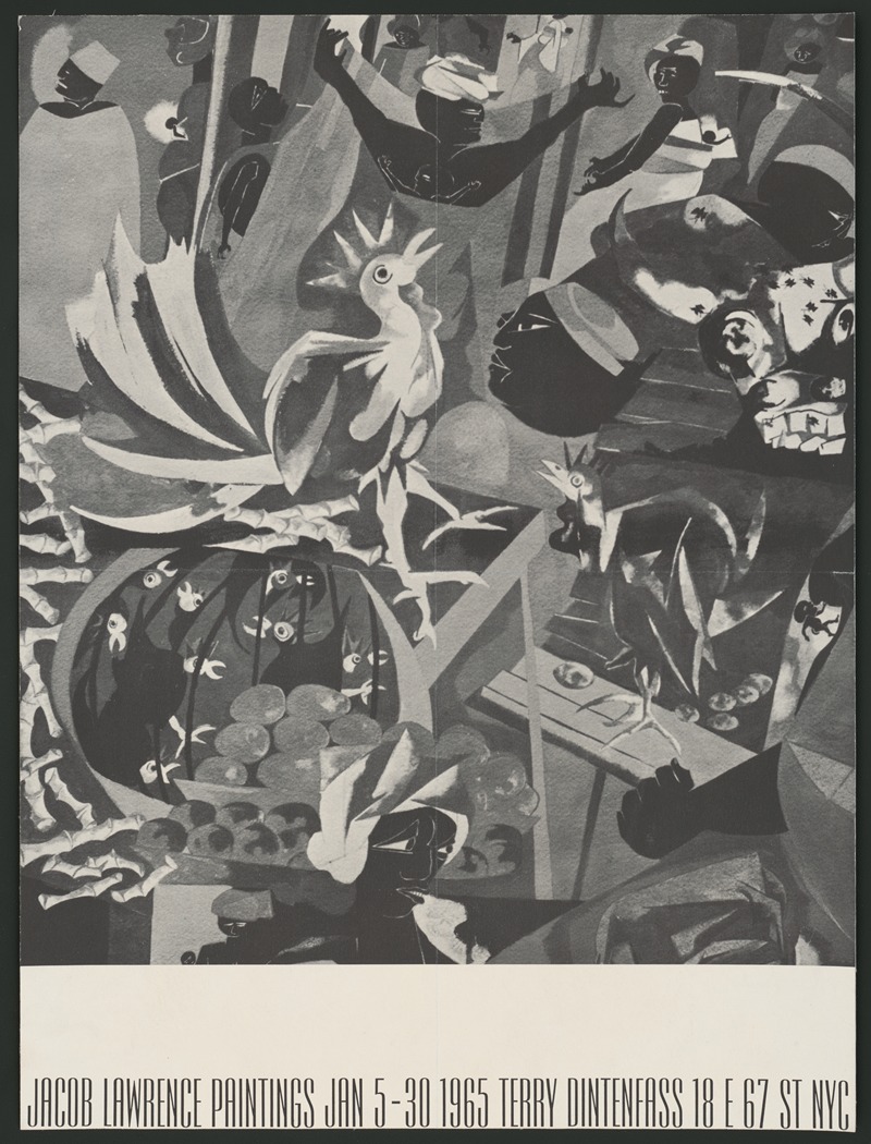 Jacob Lawrence paintings, Jan. 5-30 — Jacob Lawrence