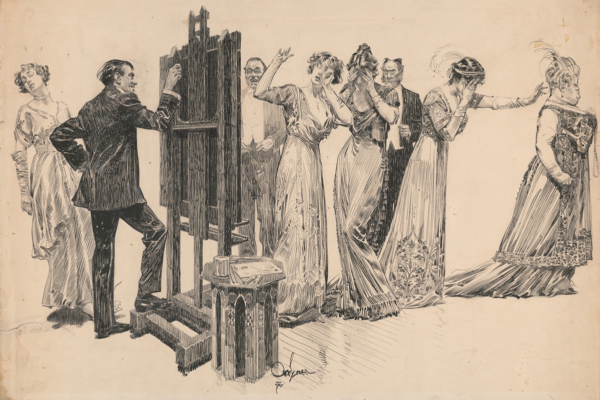 Artist shows new work to mixed reaction — Orson Lowell