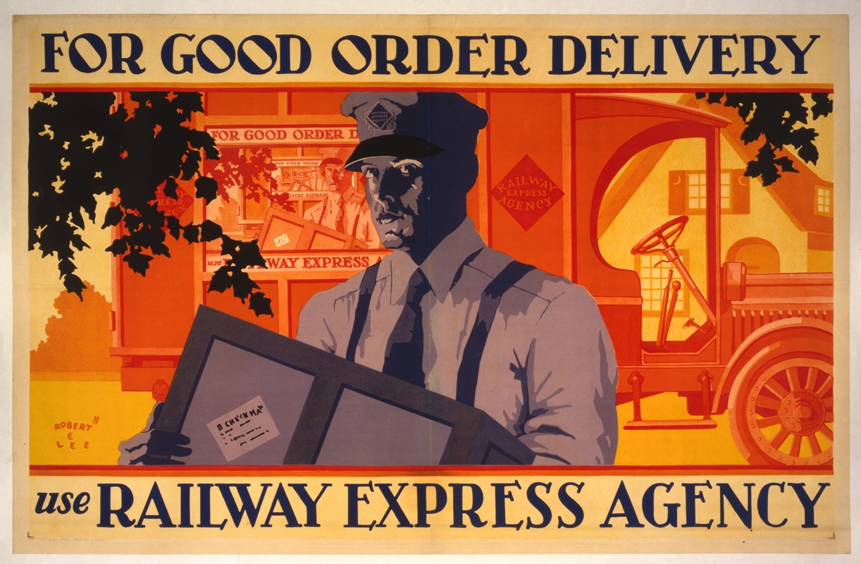 For good order delivery use Railway Express Agency — Robert Edward Lee