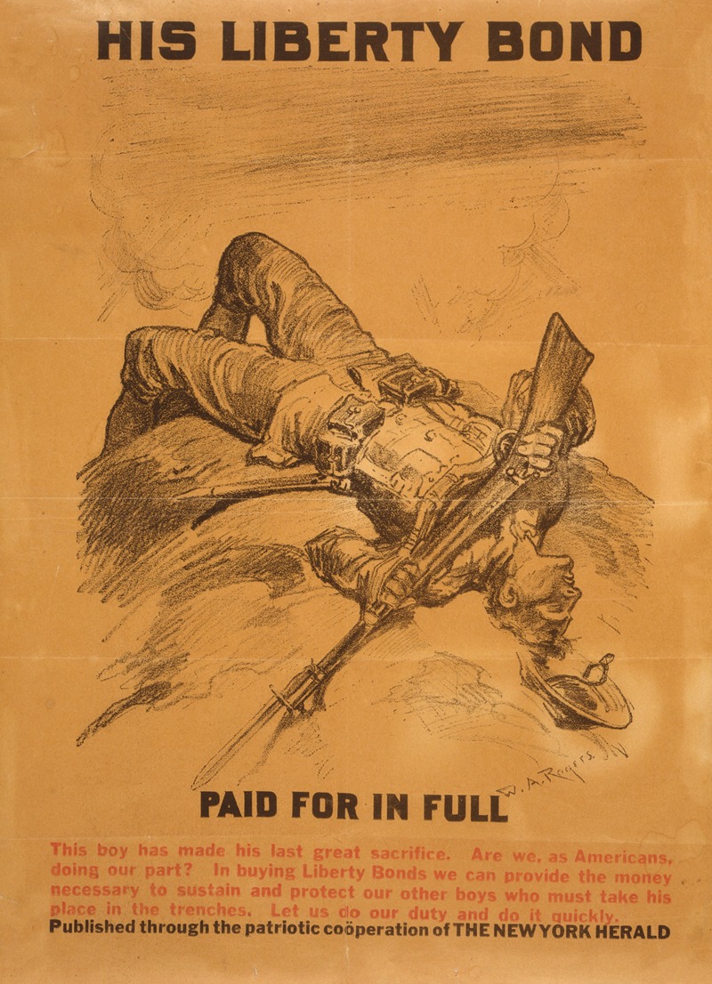 His Liberty Bond, paid for in full — William Allen Rogers