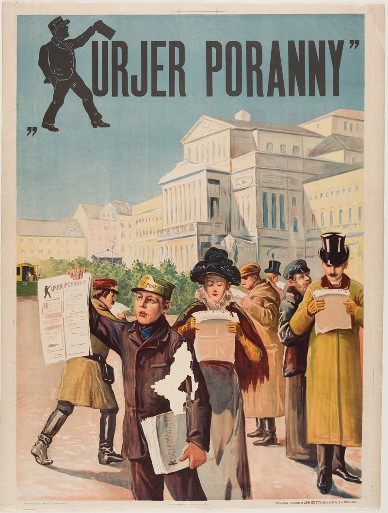 Kurier Poranny by Аноним, 1900 — digital art print download