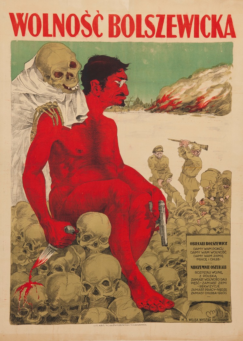 Wolność bolszewicka by Аноним, 1920 — digital art print download