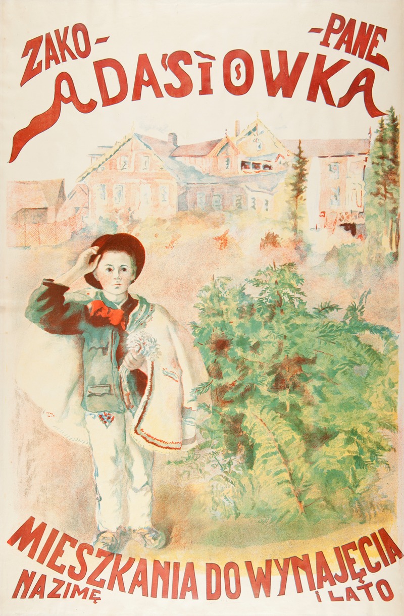 Zakopane Adasiówka by Валерий Эляшз-Радзиковский, 1905 — digital art print download