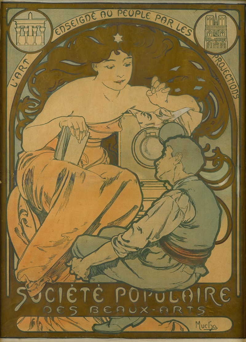 Société Populaire Des Beaux-Arts — Alphonse Mucha