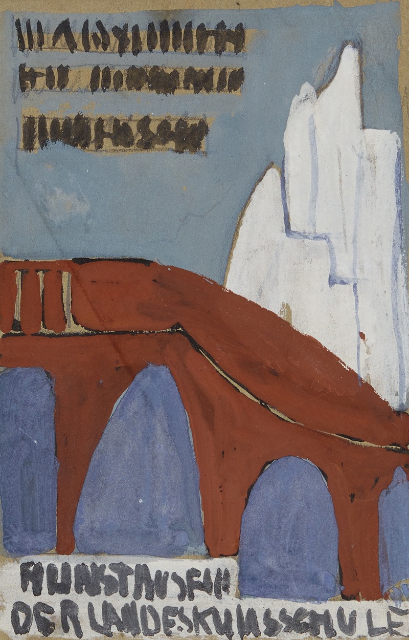 Entwurf Kunstmuseum der Landeskunstschule — Anny Dollschein