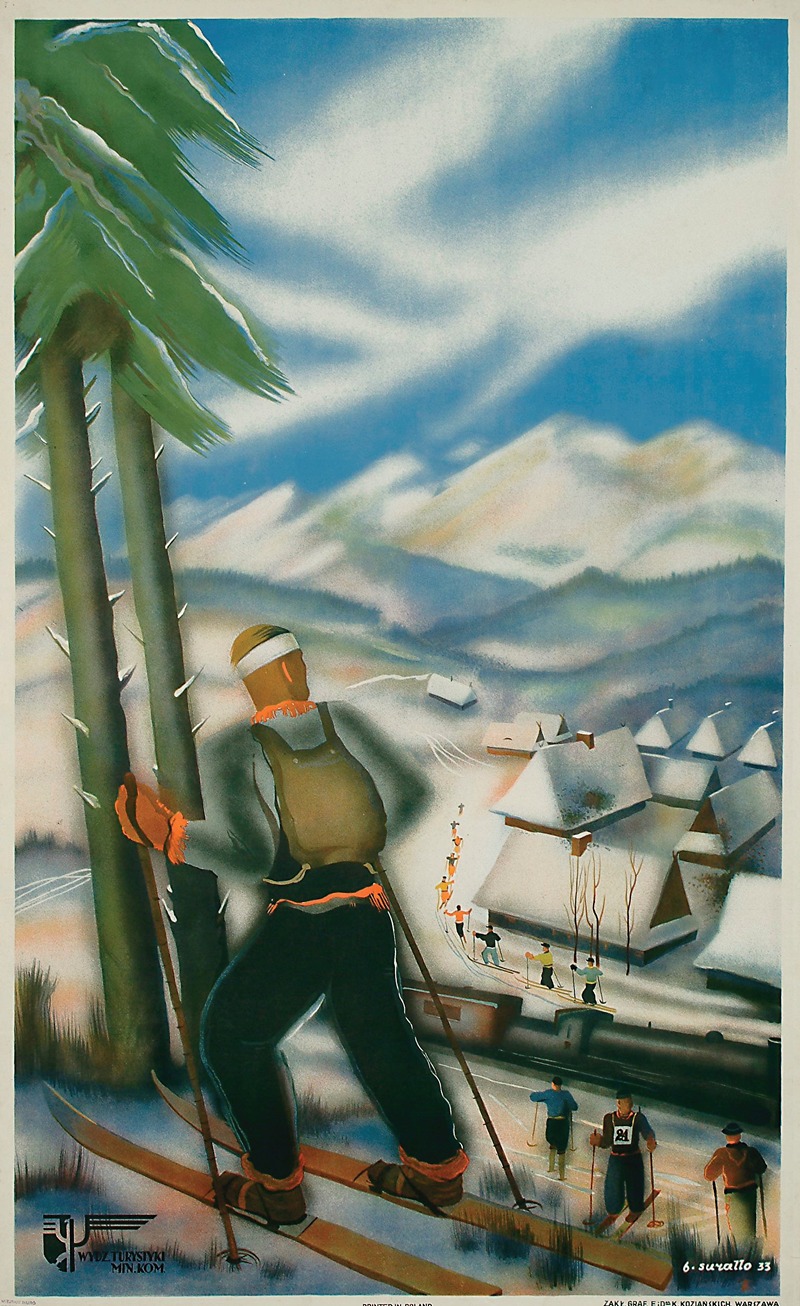 bez tytułu by Bolesław Surałło-Gajduczeni, 1933 — digital art print download