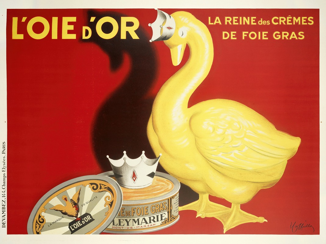 L'Oie d'Or by Leonetto Cappiello — digital art print download
