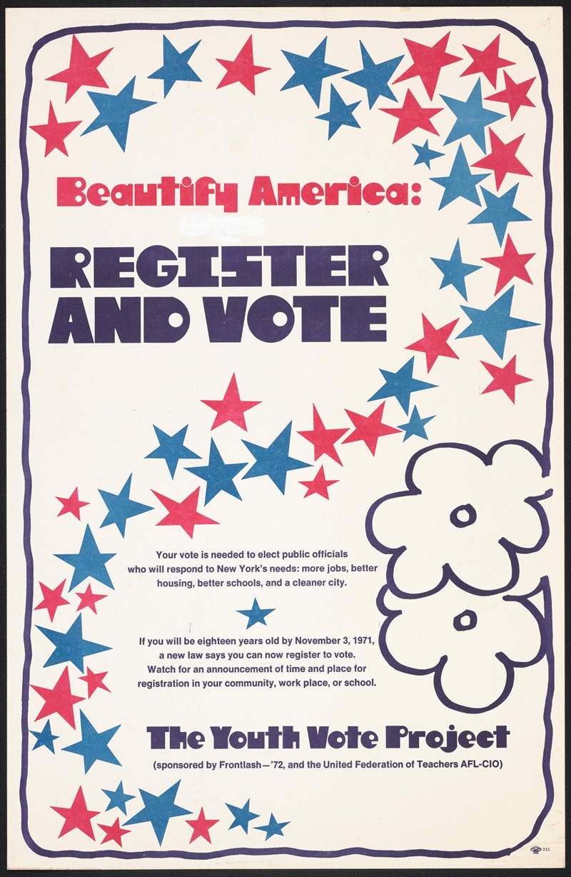 Beautify America — register and vote — Аноним