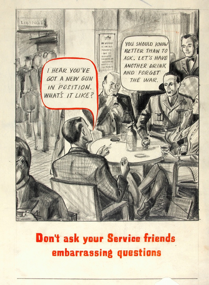 Don't ask your service friends embarrassing questions — Anonymous