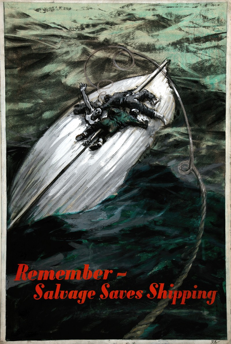 Remember – Salvage saves Shipping by Аноним — digital art print download