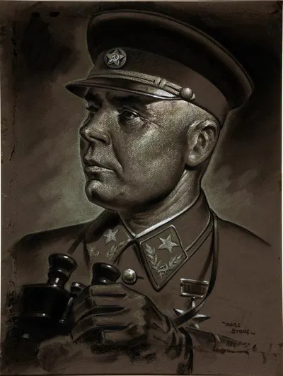 Marshal Semyon Timoshenko by Marc Stone — digital art print download