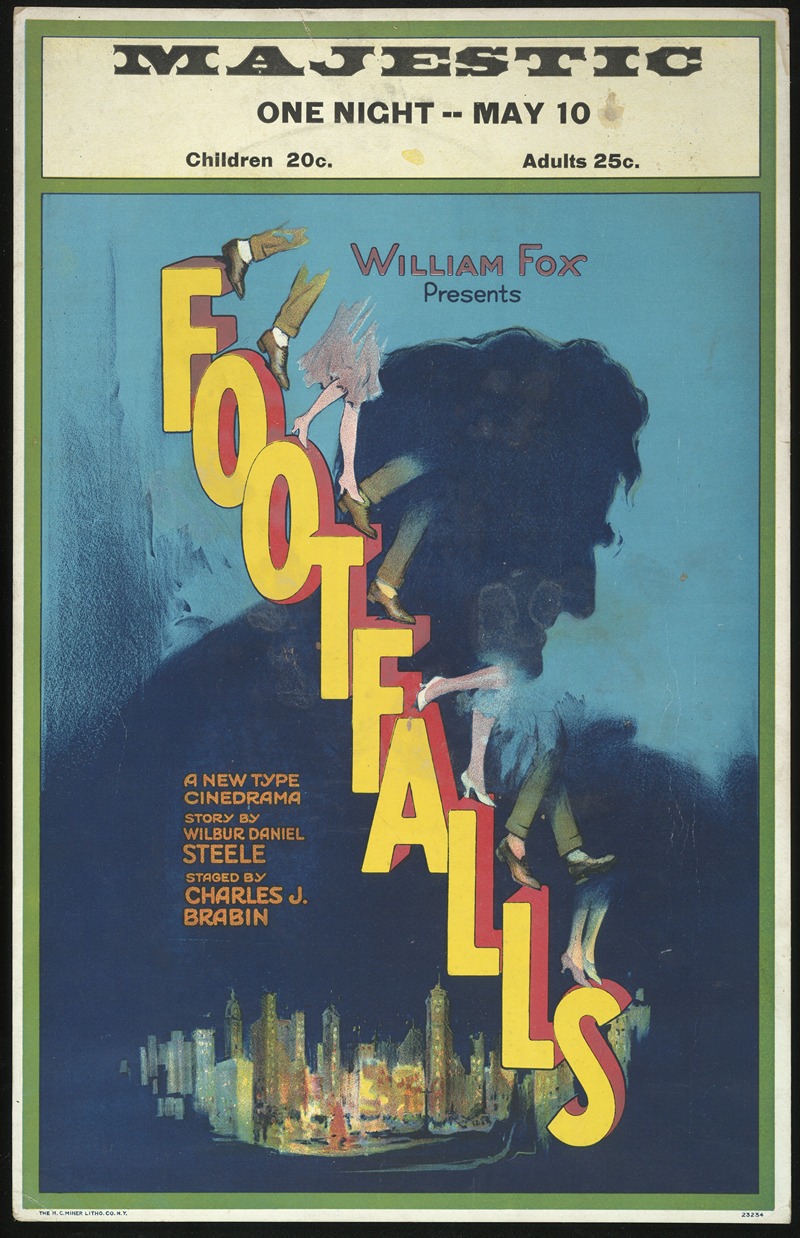 Footfalls by Аноним, 1921 — digital art print download