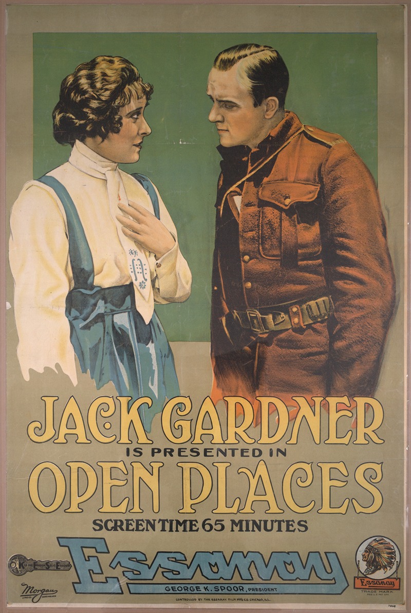 Jack Gardner in Open Places by Аноним, 1917 — digital art print download